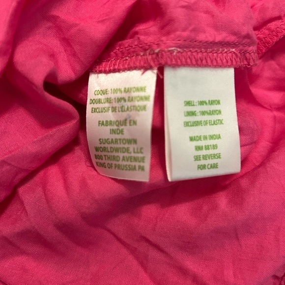 Lilly Pulitzer Rochelle off the shoulder dress with built in shorts - Picture 8 of 8